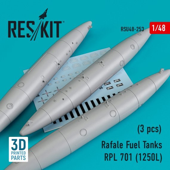 1/48 Dassault Rafale Fuel Tanks Rpl 701