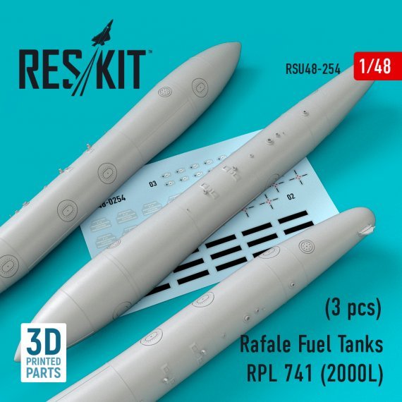 1/48 Dassault Rafale Fuel Tanks Rpl 741
