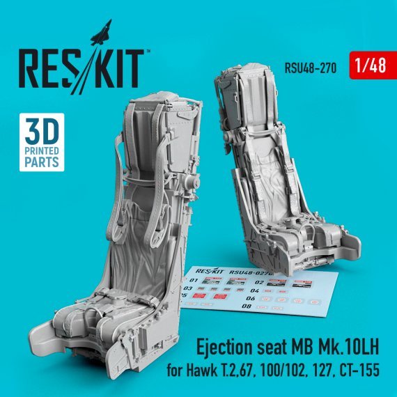 1/48 Ejection seat Mb Mk.10LH for Hawk