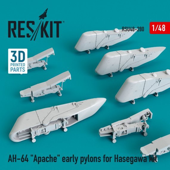 1/48 AH-64 Apache early pylons