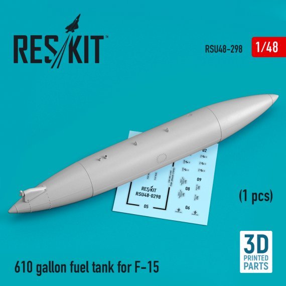 1/48 610 gallon fuel tank for McDonnell F-15E Eagle