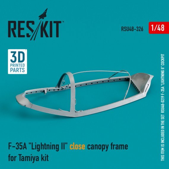 1/48 F-35A Lightning II close canopy frame TAM