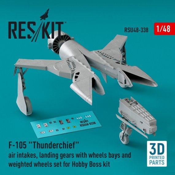 1/48 F-105 Thunderchief upgrade for Hobby Boss