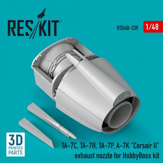 1/48 A-7 Corsair II exhaust nozzle for Hobby Boss
