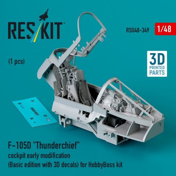 1/48 F-105D Thunderchief cockpit early for Hobby Boss