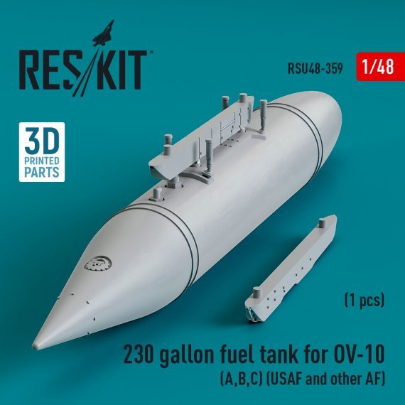 1/48 230 gallon centerline fuel tank for OV-10 A