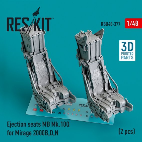 1/48 Ejection seats MB Mk.10Q Mirage 2000B/D/N 2 x