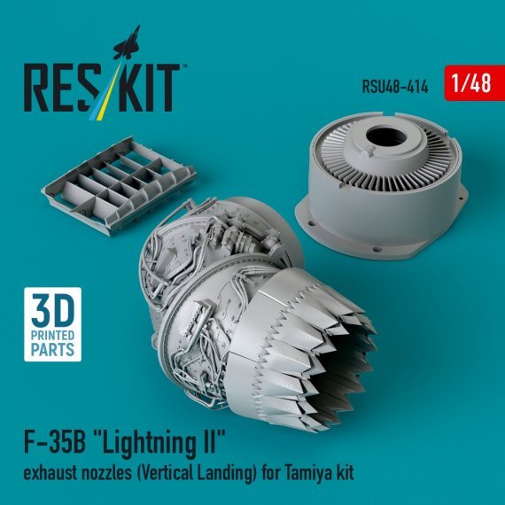 1/48 F-35B Lightning II exhaust nozzles vertical landing