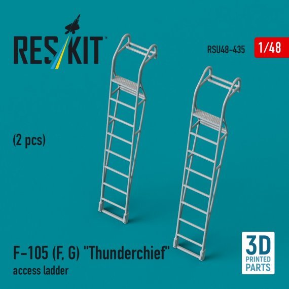 1/48 F-105 F, G Thunderchief access ladders