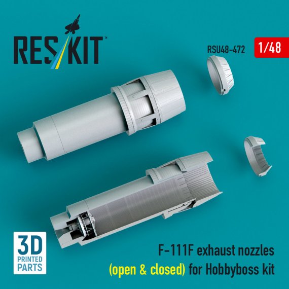 Reskit 1/48 F-111F Tuy�res Ouvertes et Ferm�es HB