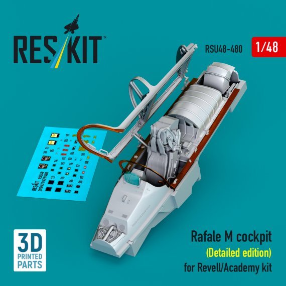 1/48 Rafale M cockpit Detailed edition for Revell/Academy