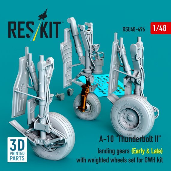 ResKit RSU480496 Carrello A-10C 1/48
