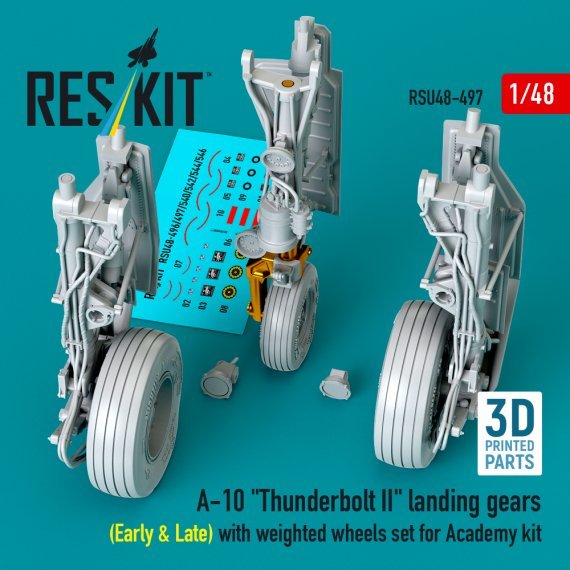 ResKit RSU480497 Train d'atterrissage A-10C 1/48