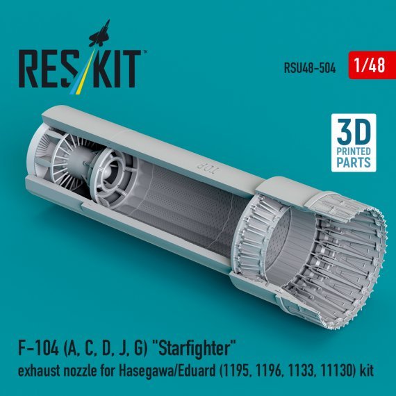 ResKit RSU480504 F-104 Starfighter D�se 1/48