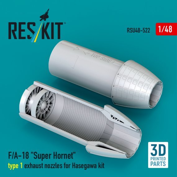 ResKit RSU480522 F/A-18 Super Hornet Triebwerksd�sen 1/48