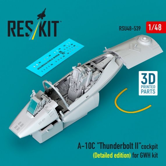 1/48 A-10C Thunderbolt II cockpit Detailed for GWH
