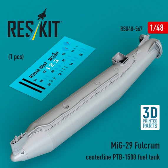 Reskit 1/48 MiG-29 Fulcrum R�servoir PTB-1500 Axial