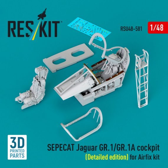 ResKit 1/48 Jaguar GR.1/1A Cockpit Detailliert