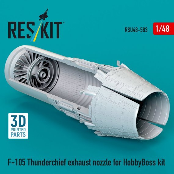 Reskit 1/48 F-105 Thunderchief Schubd�se f�r Hobby Boss