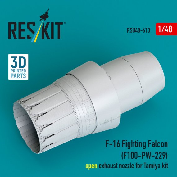 Reskit 1/48 F-16 Fighting Falcon Tuy�re F100-PW-229 Tamiya