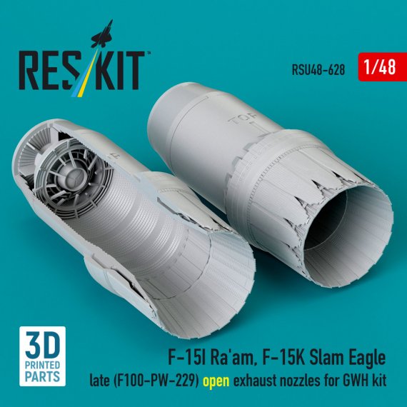 Reskit 1/48 F-15I Raam / F-15K Slam Eagle Tuy�res tardives