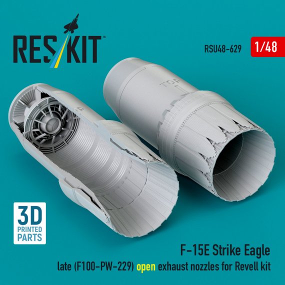 Reskit 1/48 F-15E Strike Eagle Tuy�res Ouvertes Tardives