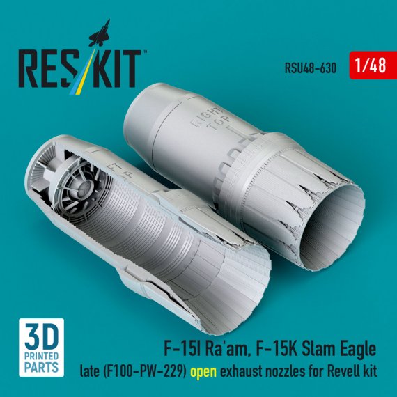 Reskit 1/48 F-15I Raam / F-15K Slam Eagle Tuy�res tardives