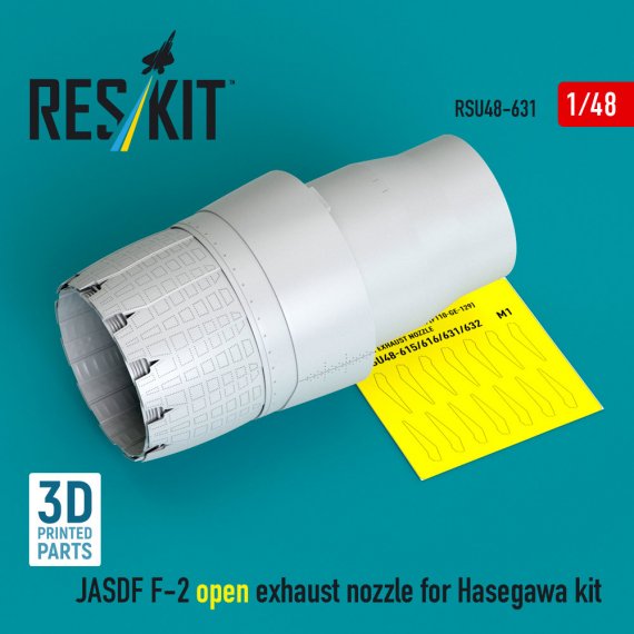 Reskit 1/48 Tuy�re ouverte F-2 JASDF pour Hasegawa