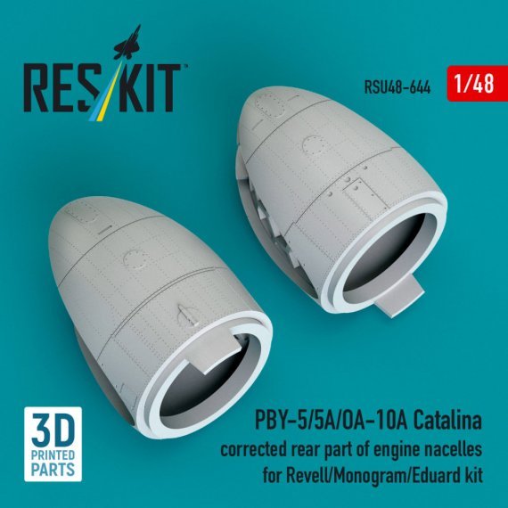ResKit 1/48 Engine Nacelles PBY Catalina
