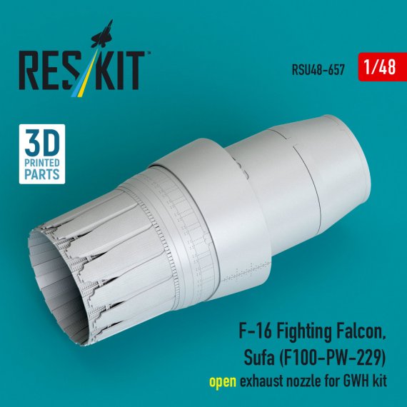 Reskit 1/48 F-16 Fighting Falcon/Sufa Tuy�re Ouverte GWH