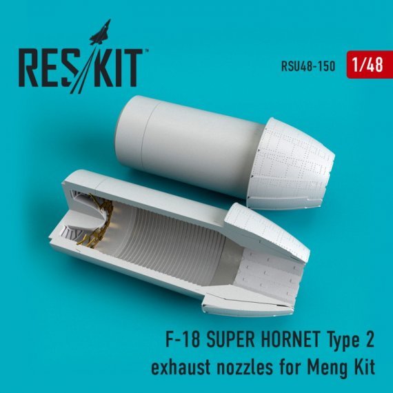1/48 F-18 SUPER HORNET Type 2 exhaust nozzles