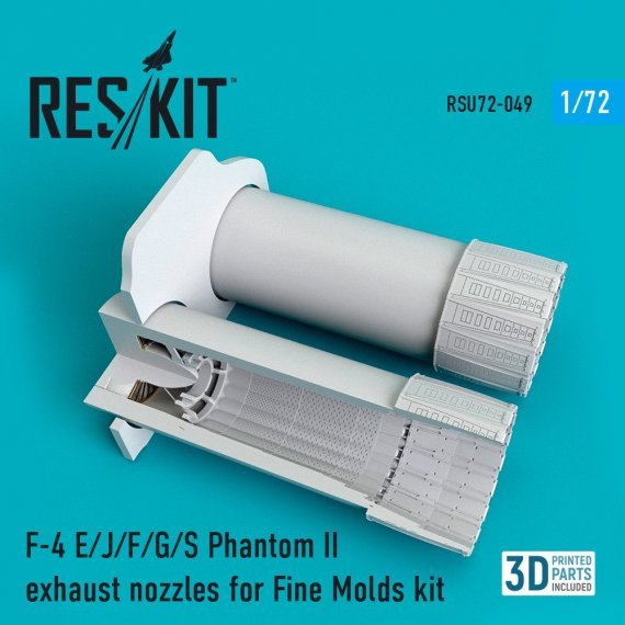 1/72 F-4 Phantom II exhaust nozzles