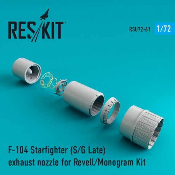 1/72 F-104 Starfighter S/G exhaust nozzle