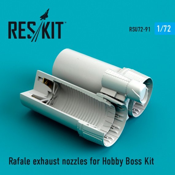 1/72 Dassault Rafale exhaust nozzles - 1/72 aircraft upgrade set