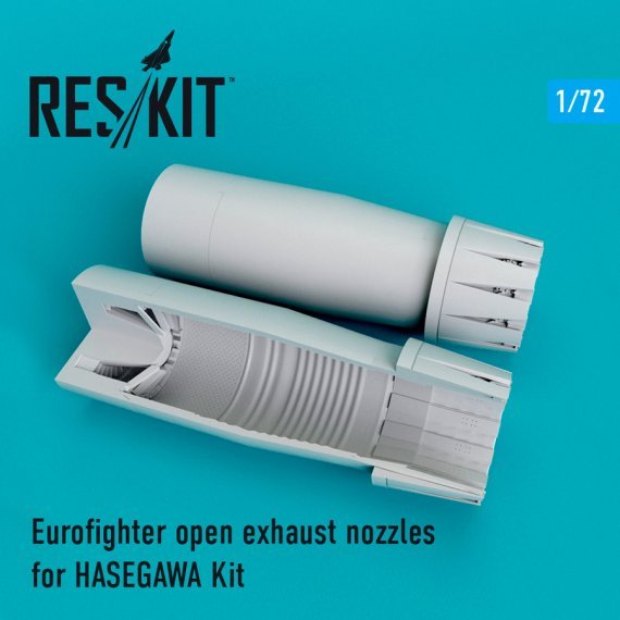1/72 Eurofighter EF-2000A/EF-2000B Typhoon open exhaust nozzles
