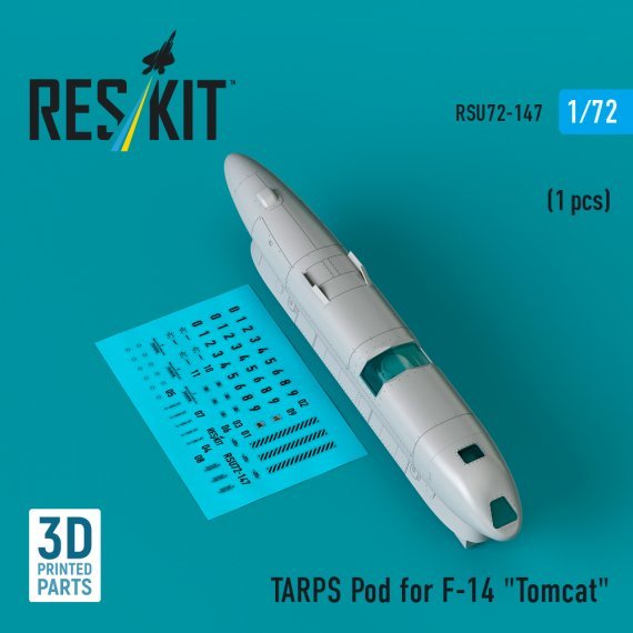 1/72 TARPS pod for F-14 Tomcat 1 pc.