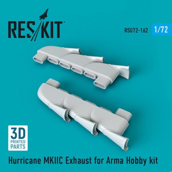 1/72 Hurricane MKIIC exhaust