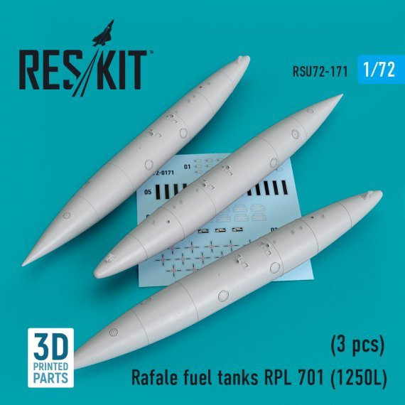 1/72 Rafale fuel tanks RPL 701