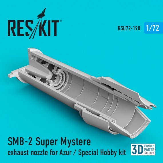 1/72 SMB-2 Super Mystere exhaust nozzle