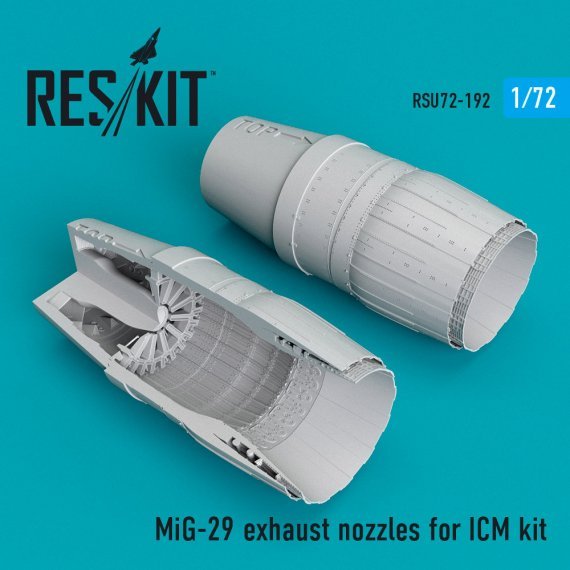 1/72 MiG-29 exhaust nozzles