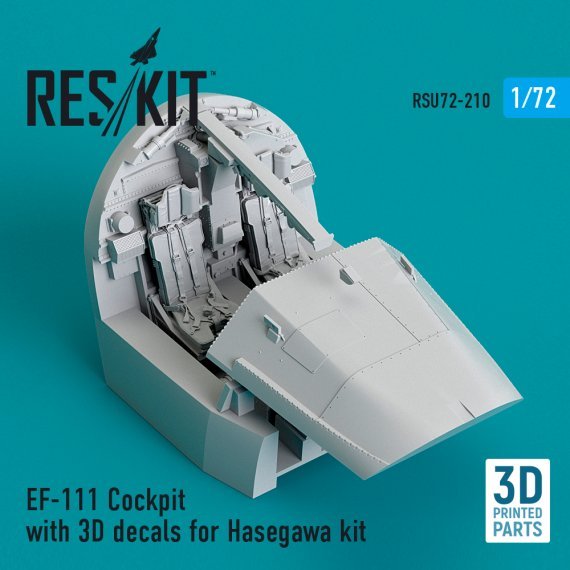 1/72 General-Dynamics EF-111 Cockpit for Hasegawa