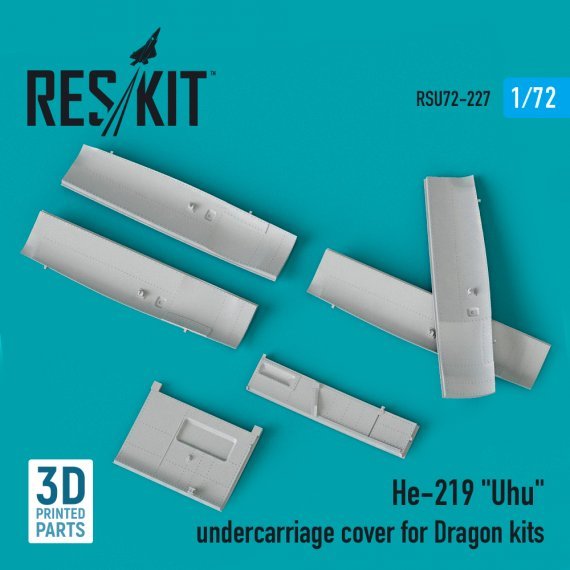1/72 He-219 Uhu undercarriage covers