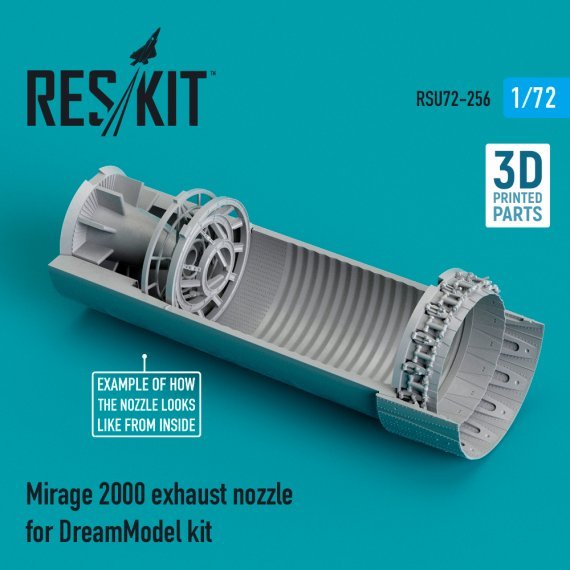 1/72 Dassault-Mirage 2000 exhaust nozzle for Dream Model