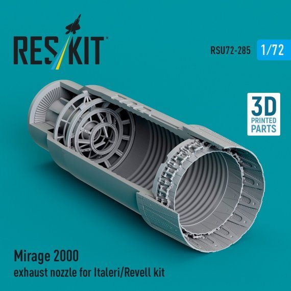 1/72 Mirage 2000 exhaust nozzle for Italeri/Revell