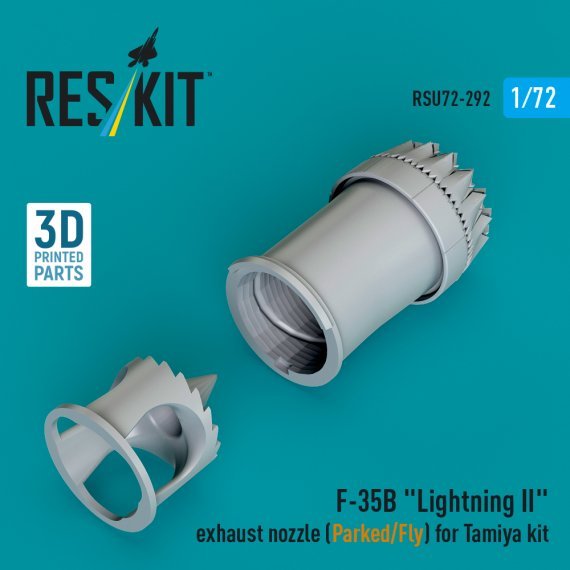 1/72 F-35B Lightning II exhaust nozzle Parked/Fly