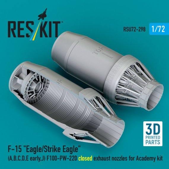 1/72 F-15 closed exhaust nozzles for Academy