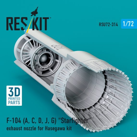 ResKit RSU720314 F-104 Starfighter Schubd�se 1/72