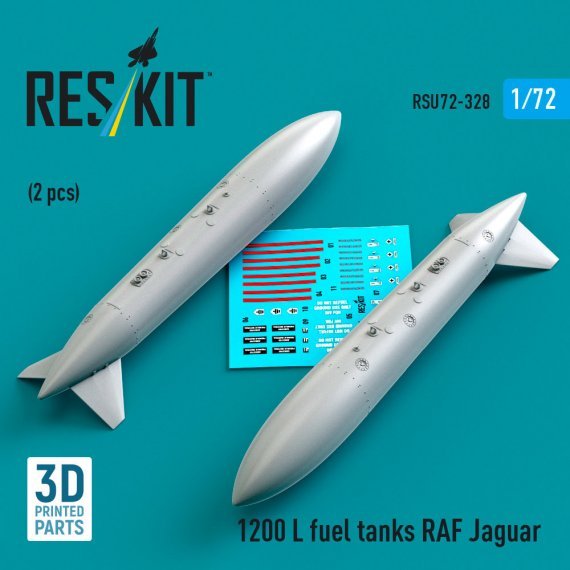 Reskit 1200 L Zusatztanks RAF Jaguar 1/72