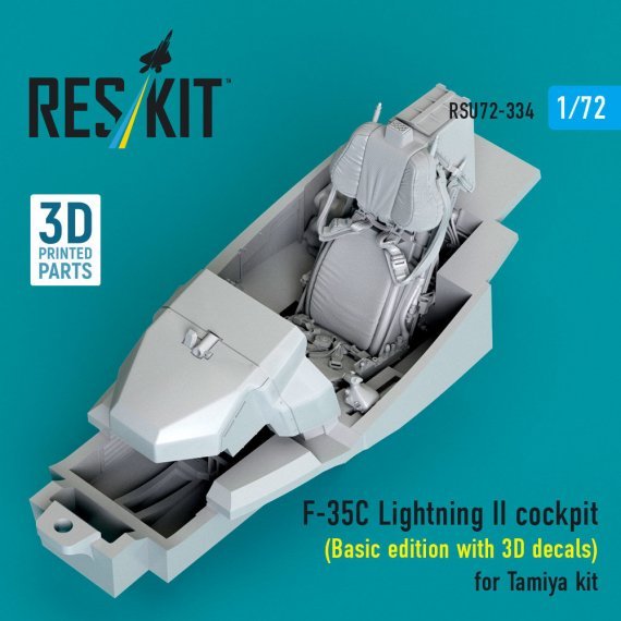 Reskit Cockpit F-35C Lightning II Basic 1/72 Tamiya