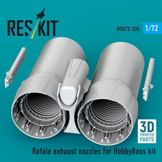 ResKit 1/72 Rafale Schubd�sen f�r Hobby Boss